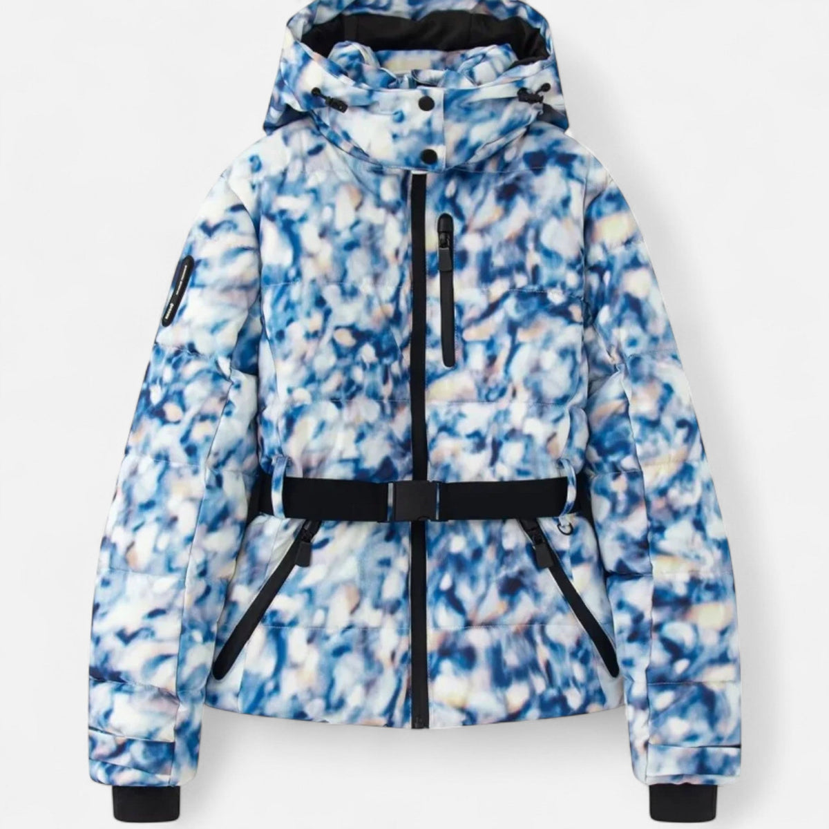 Josephine | Women's Belted Hooded Fitted Ski Jacket