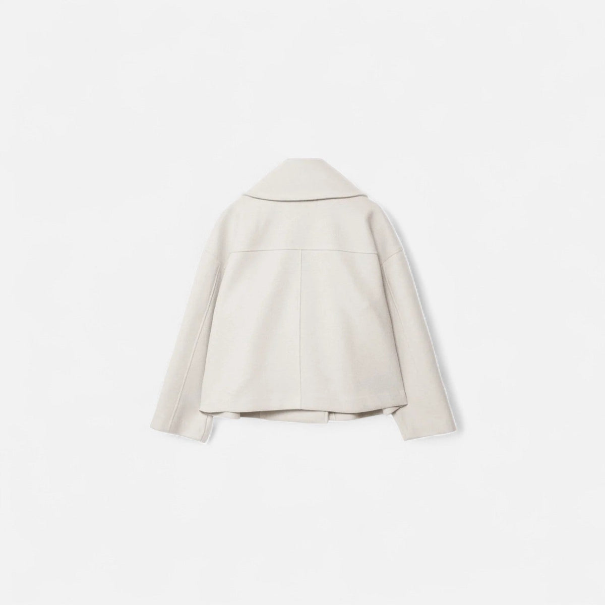 Josephine | Women's Cropped Double-Breasted Wool Peacoat