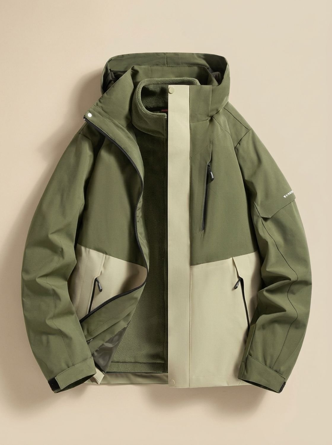 Layla | Women's Waterproof Hooded Fleece-Lined Winter Jacket