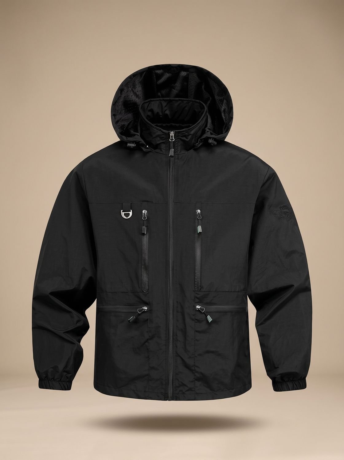Lucas | Men's Waterproof Hooded Windproof Outdoor Jacket Multi-Pocket