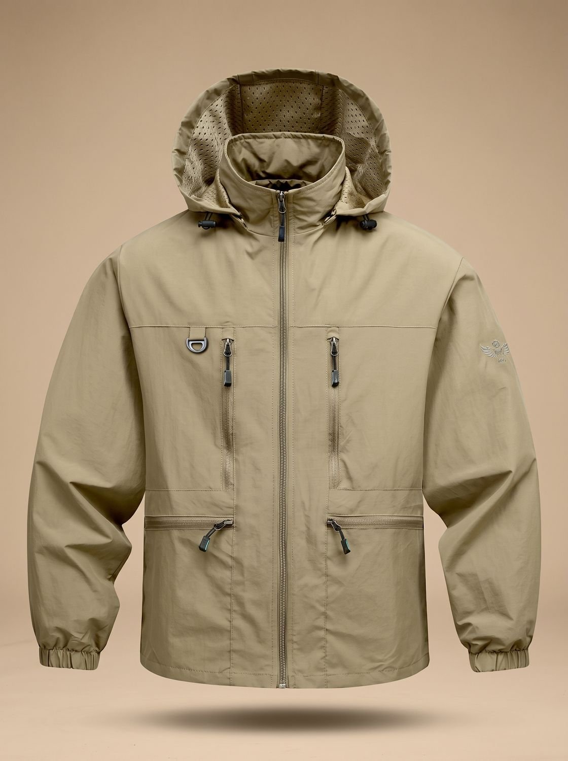 Lucas | Men's Waterproof Hooded Windproof Outdoor Jacket Multi-Pocket