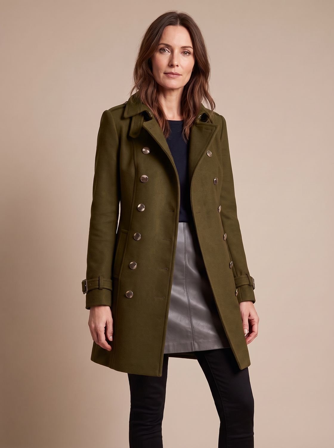 Madison | Women's Elegant Double-Breasted Tailored Winter Coat