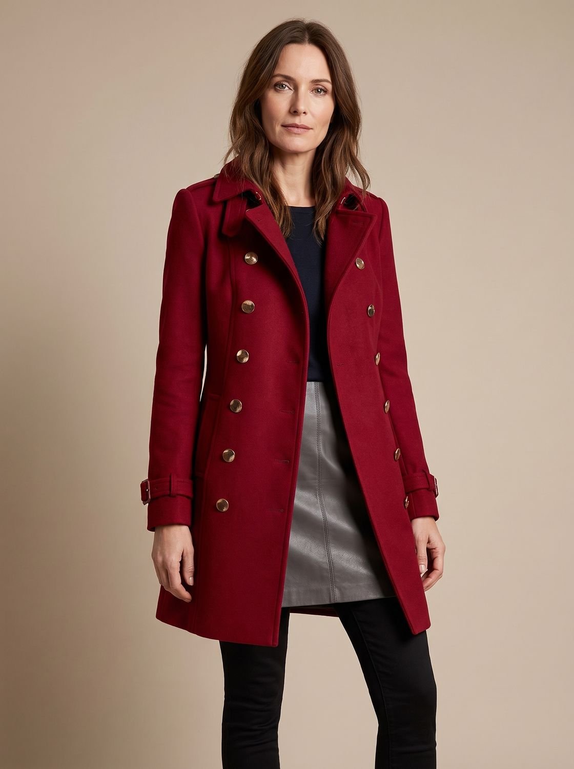 Madison | Women's Elegant Double-Breasted Tailored Winter Coat