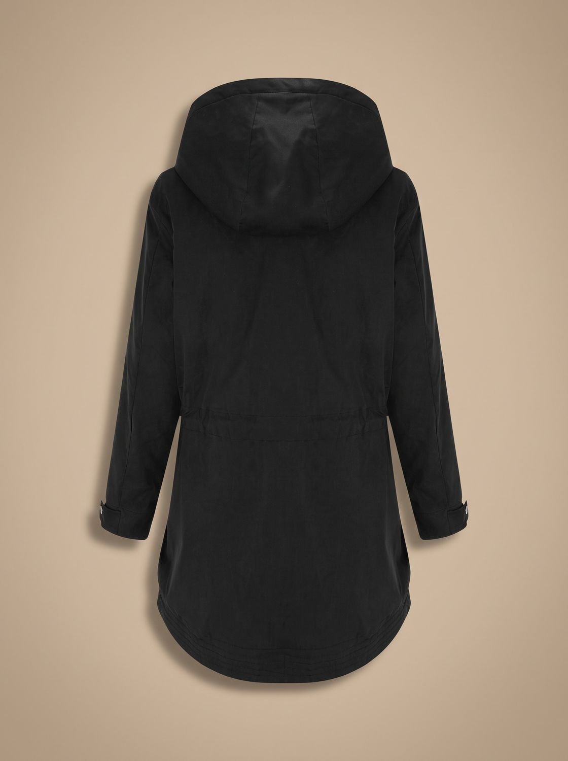 Madison | Women's Sherpa-Lined Hooded Parka Coat Adjustable-Waist