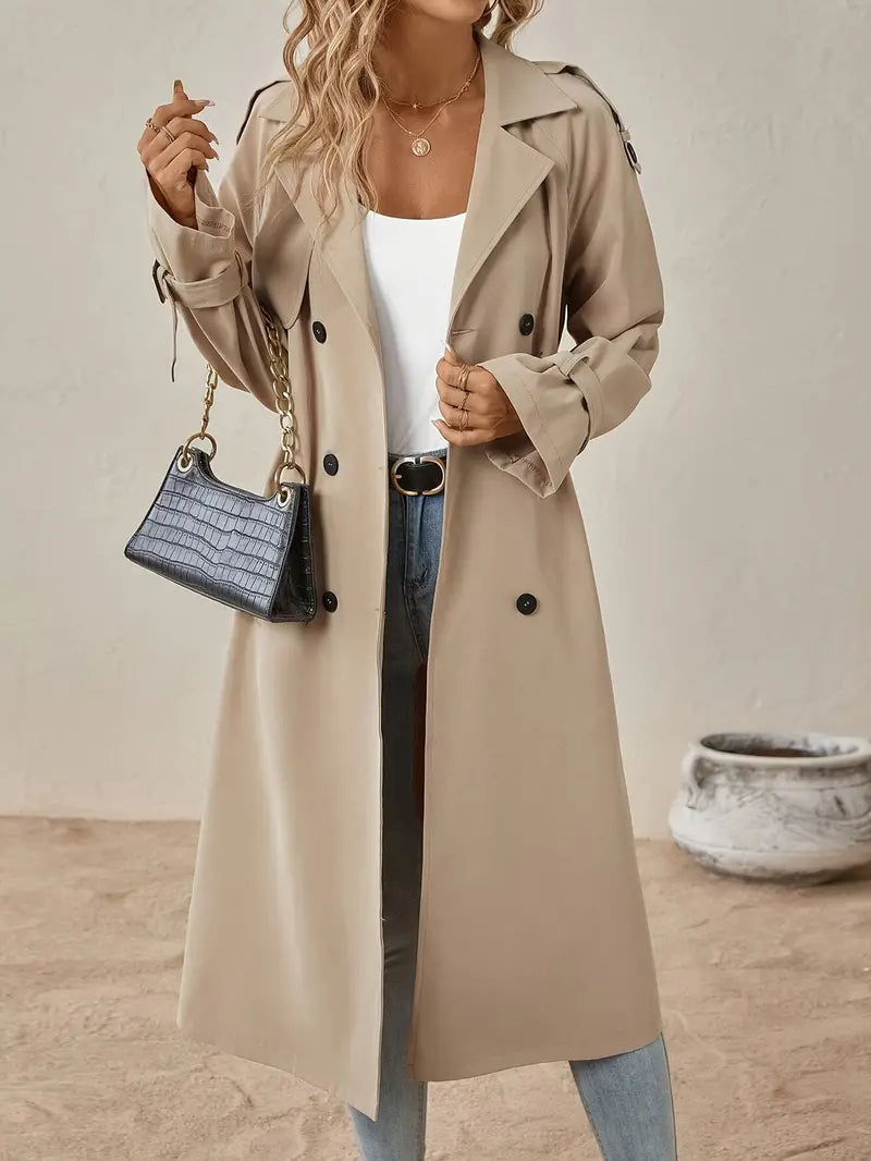 Madison | Women's Trench Coat with Belt and Lapels