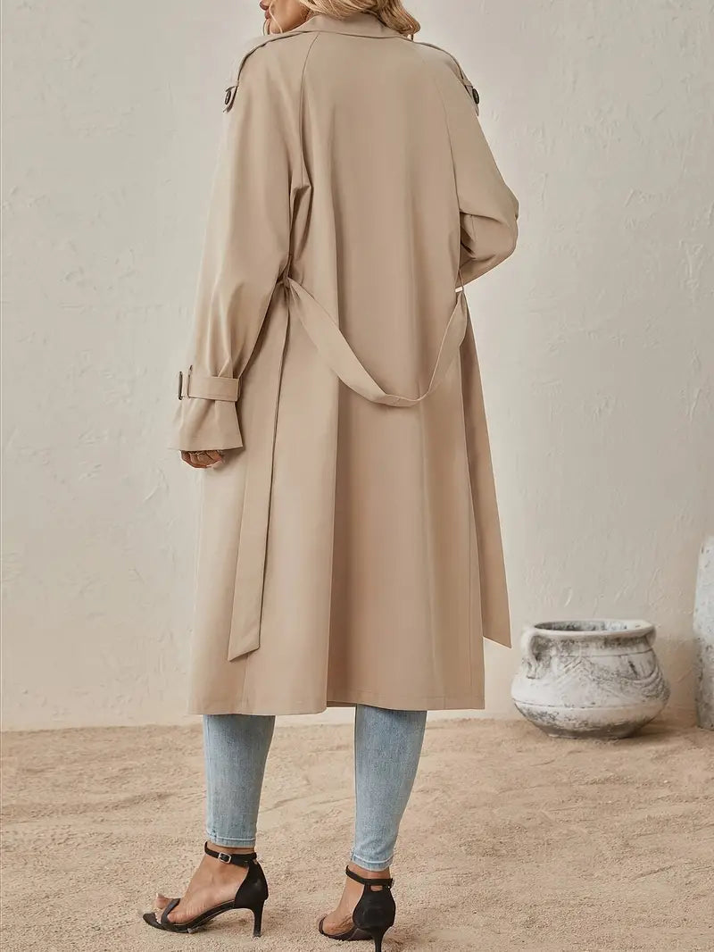 Madison | Women's Trench Coat with Belt and Lapels