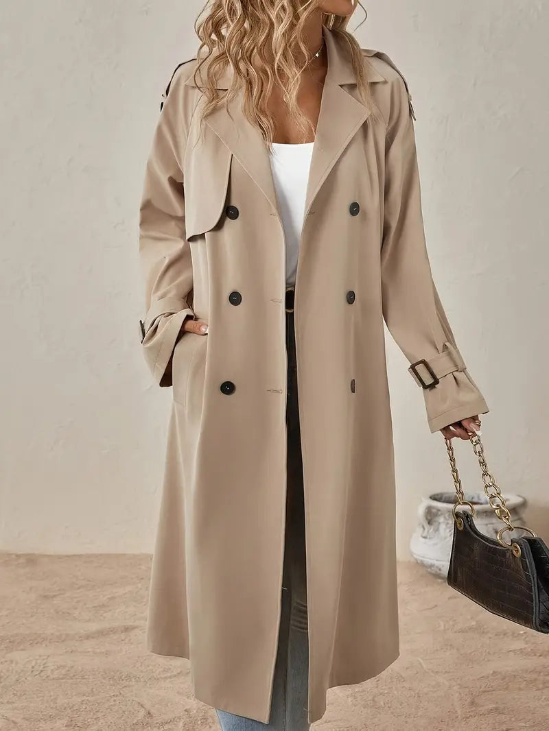 Madison | Women's Trench Coat with Belt and Lapels