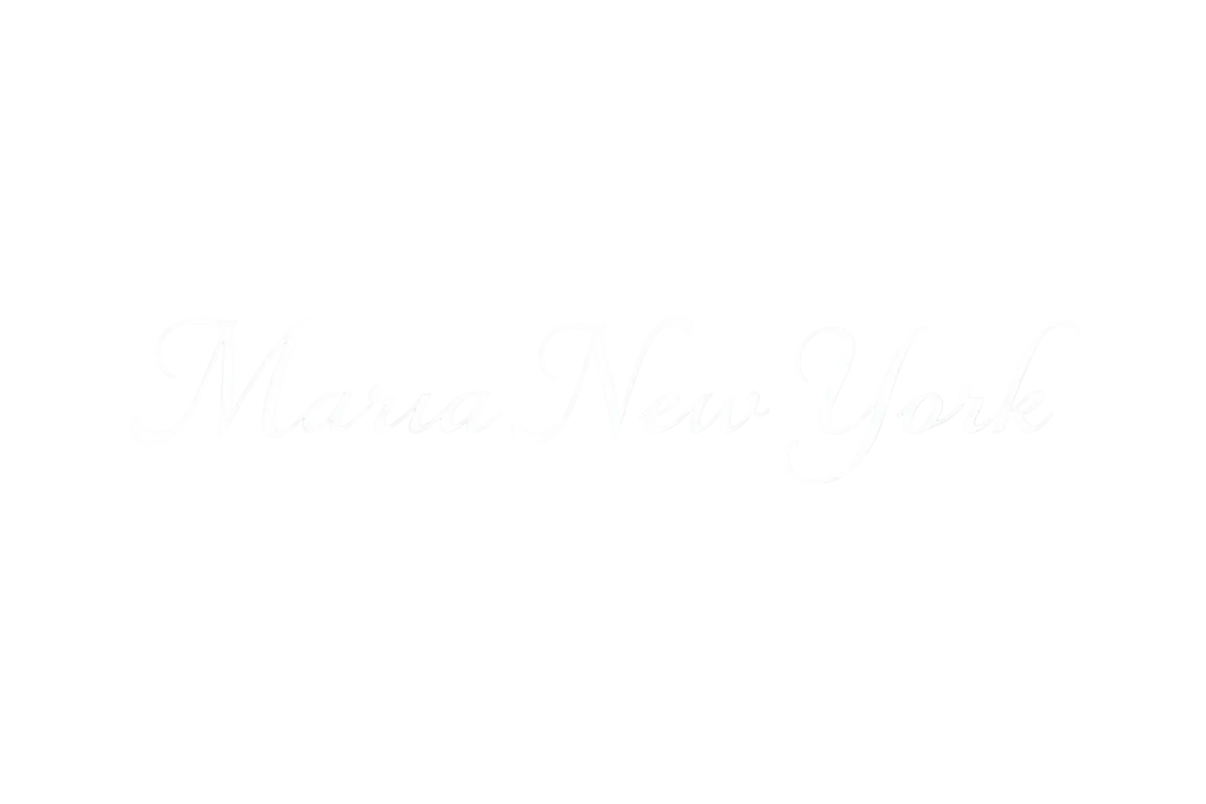 Maria New York White Logo