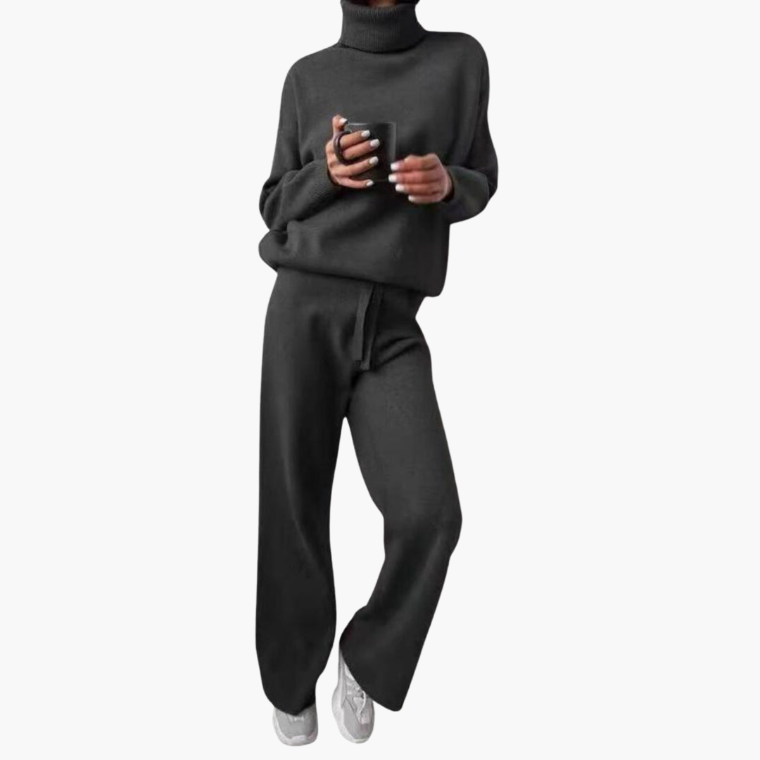 Marisa | Women's Turtleneck Sweater Lounge Set