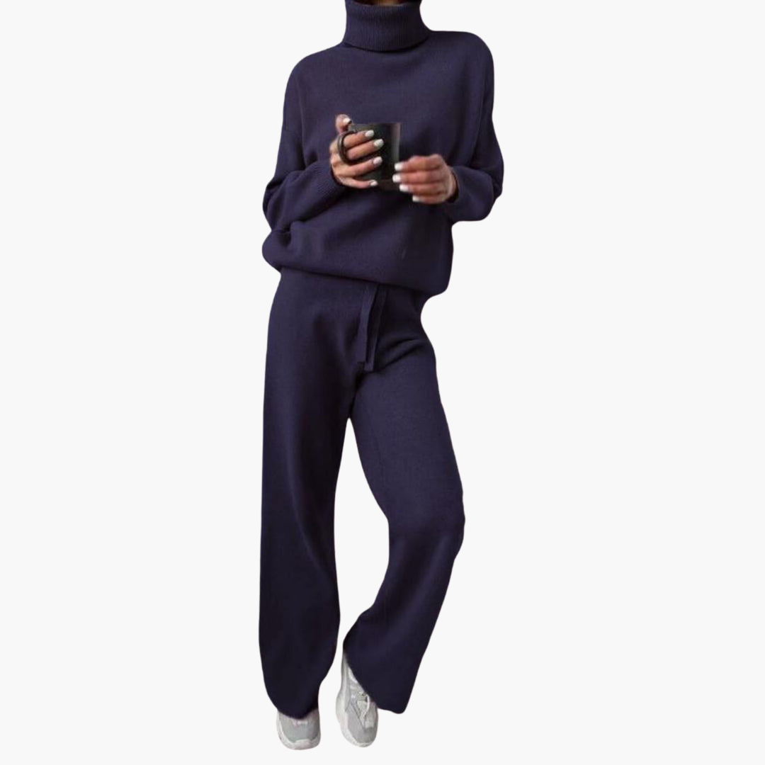 Marisa | Women's Turtleneck Sweater Lounge Set