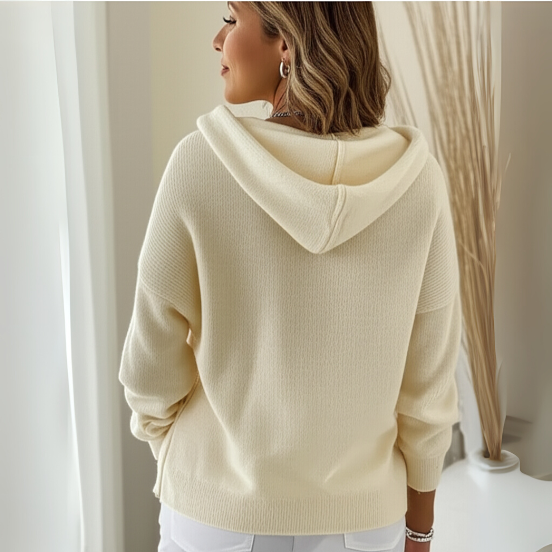 Marisol | Women's Button Down Hooded Cardigan
