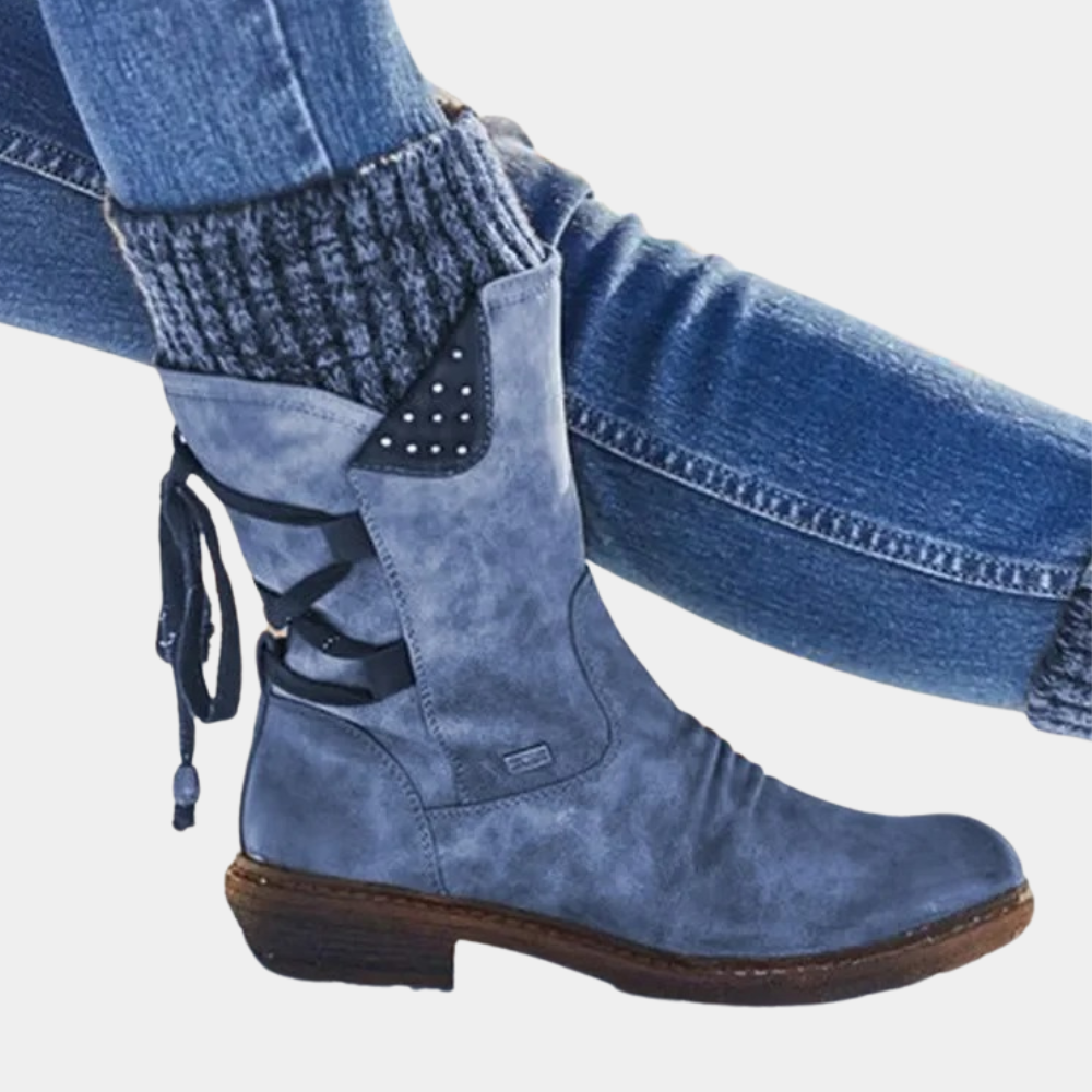 Marisol | Women's Lace-Up Mid-Calf Winter Boots