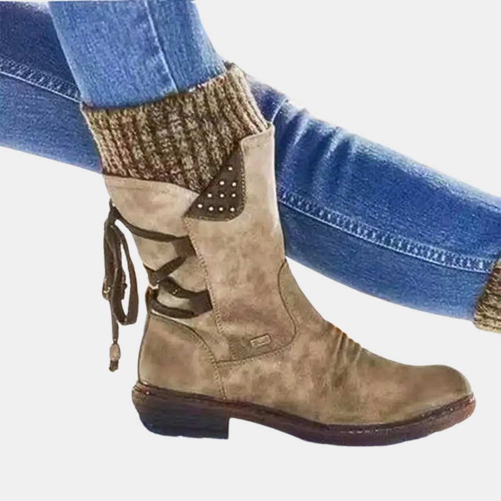 Marisol | Women's Lace-Up Mid-Calf Winter Boots