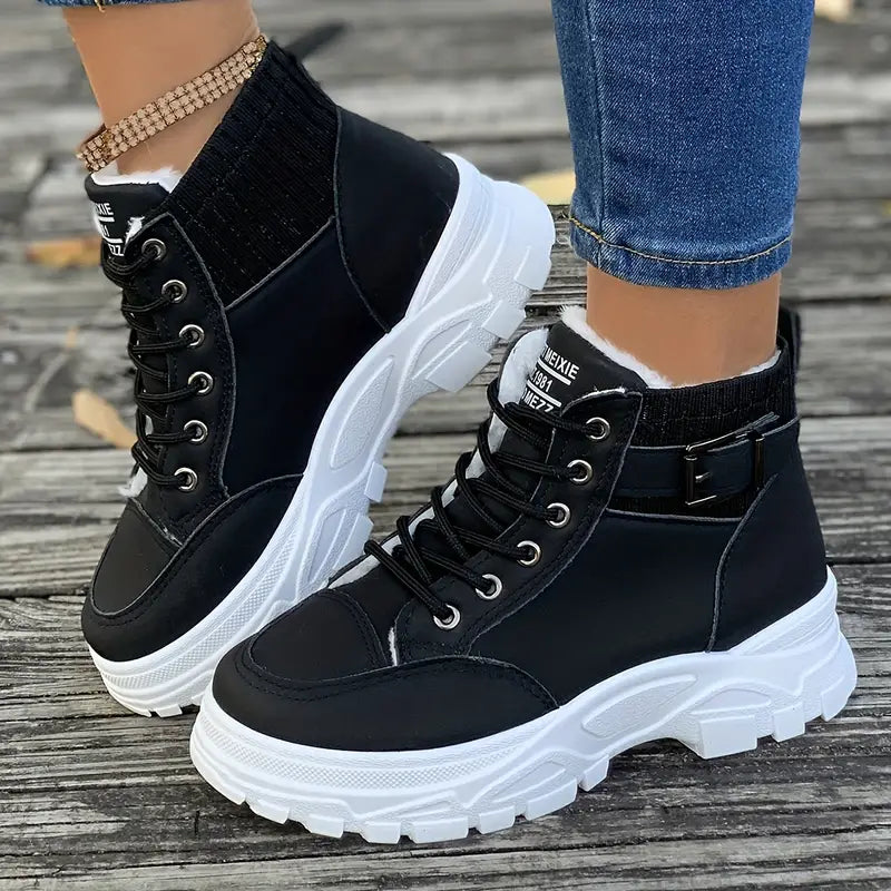Marissa | Women's Lace-Up Sneaker Boots