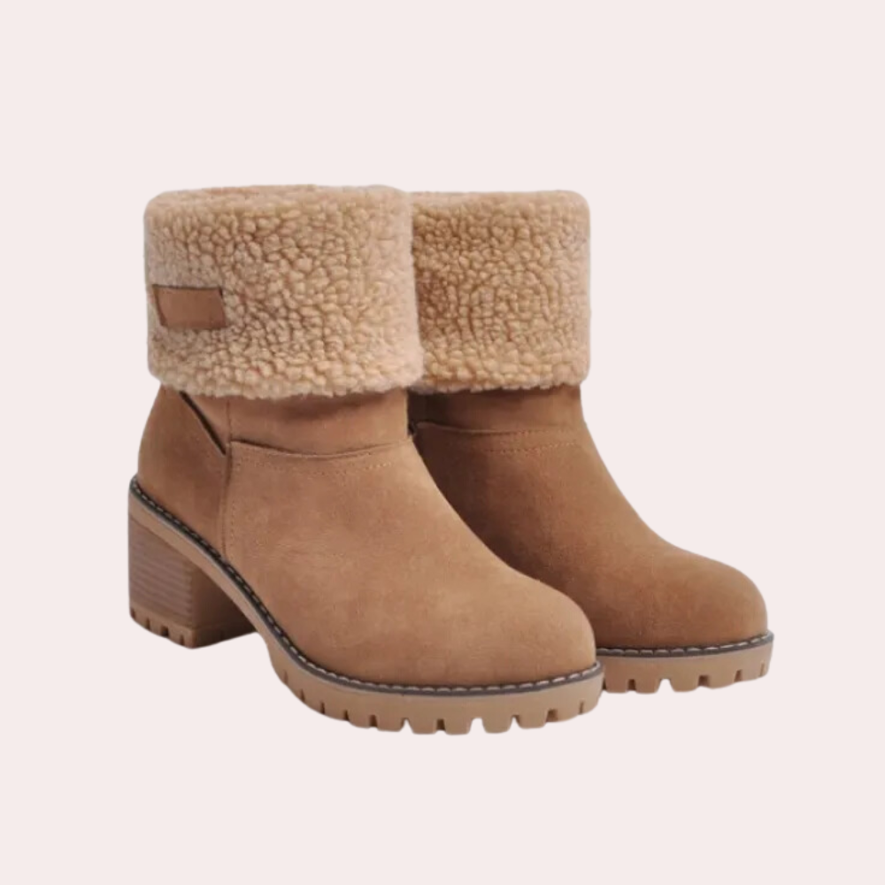Marlowe | Women's Fleece Cuff Ankle Boots