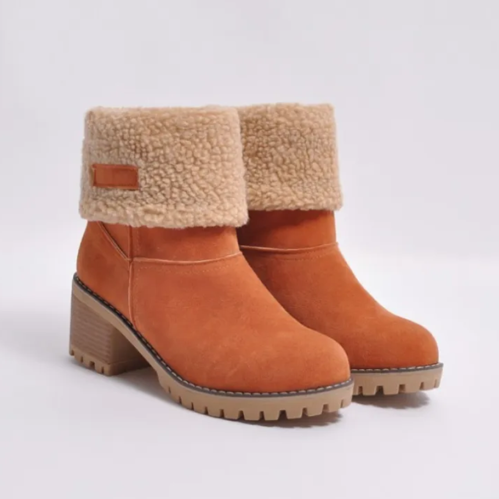 Marlowe | Women's Fleece Cuff Ankle Boots
