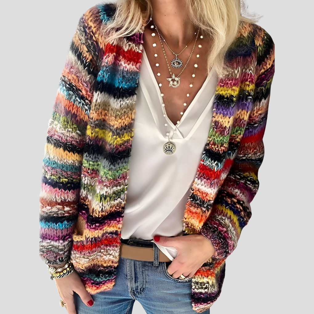 Nadia | Women's Open Front Knit Cardigan