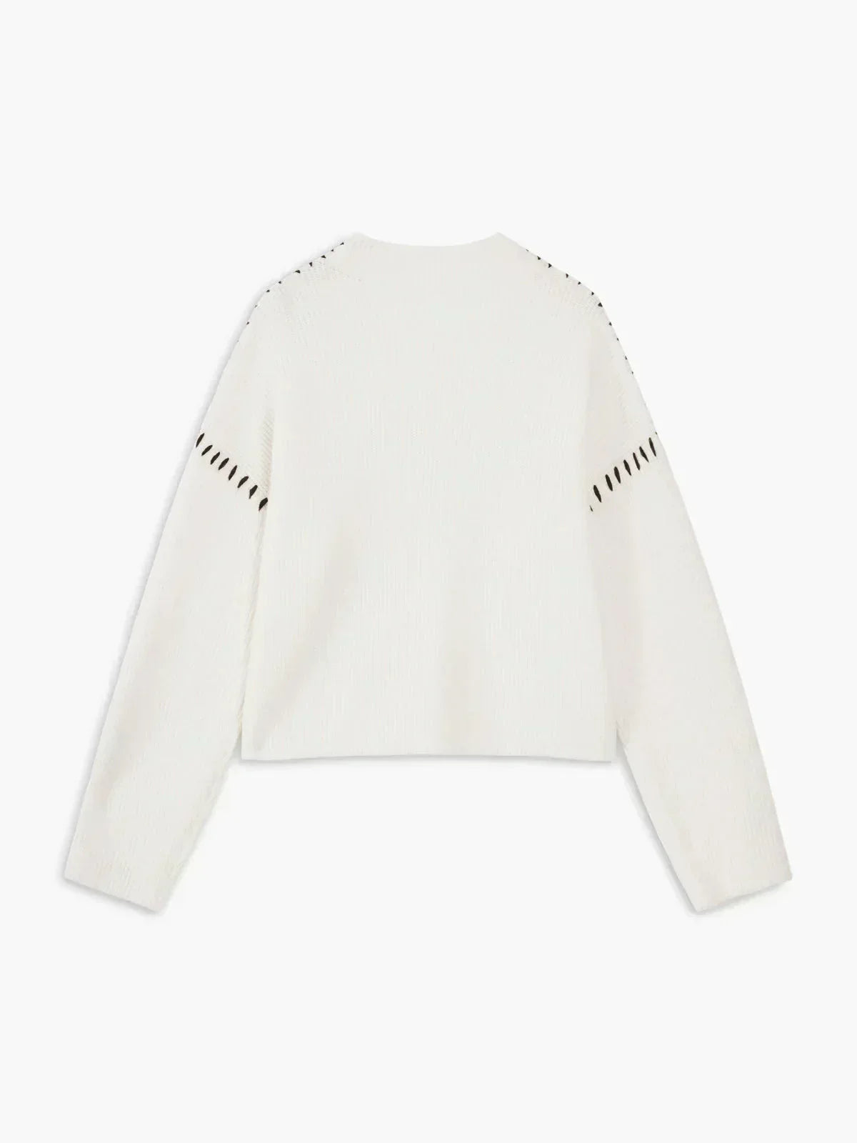 Nia | Women's Cropped Mock Neck Ribbed Sweater