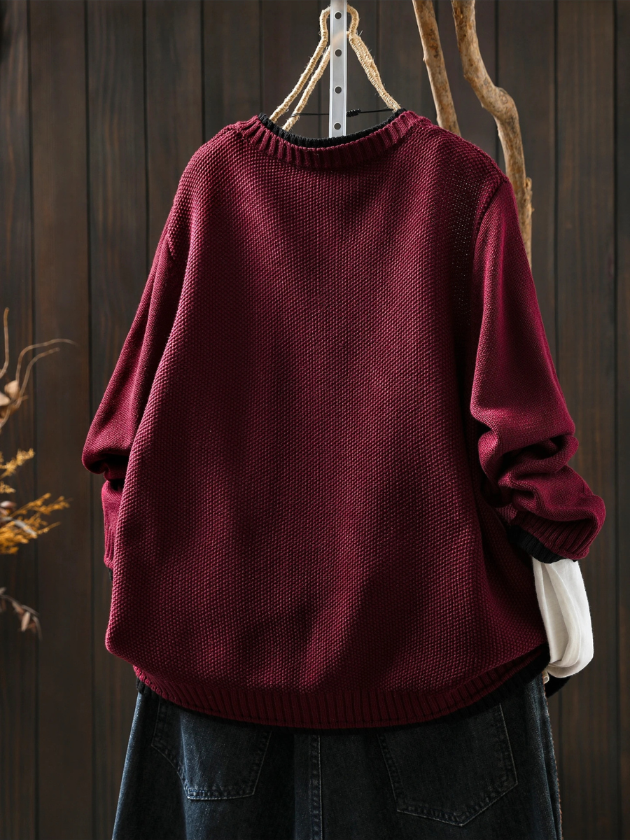 Odette | Women's Oversized Button-Front Cardigan