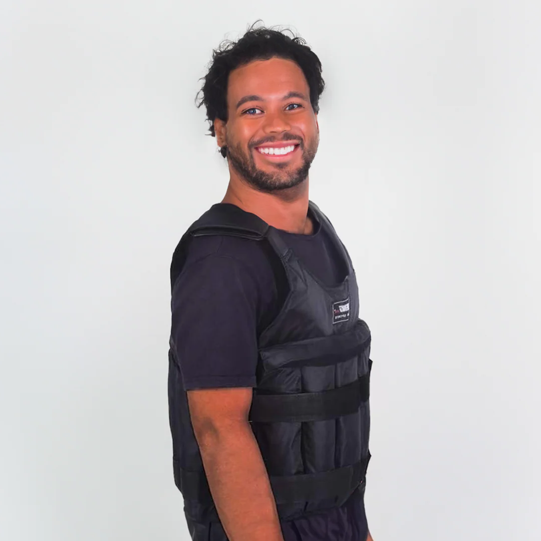 Weighted Vest 110-Pound Adjustable For Workouts, Running, Strength Training