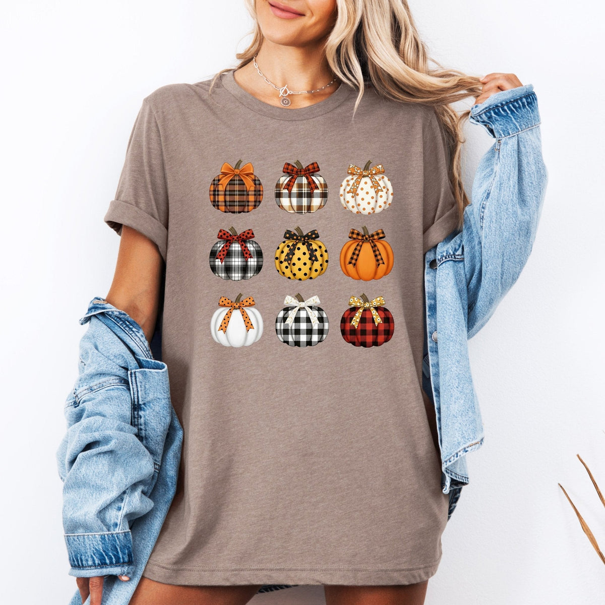 Patterned Pumpkins Graphic Tee