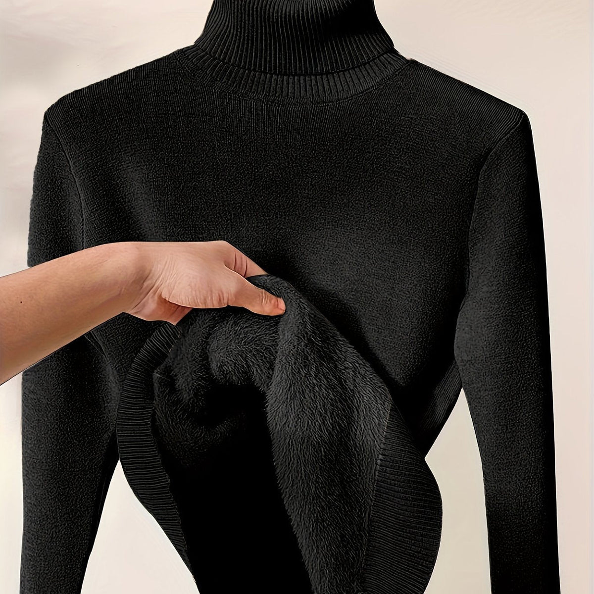 Rosalie | Women's Slim Fit Turtleneck Sweater