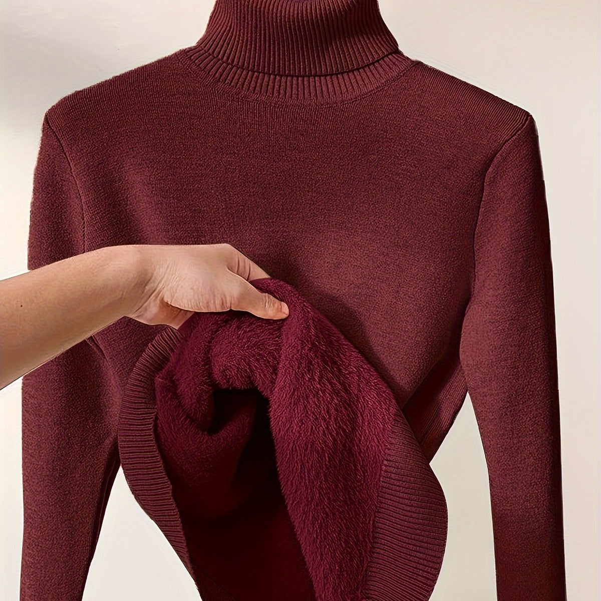Rosalie | Women's Slim Fit Turtleneck Sweater