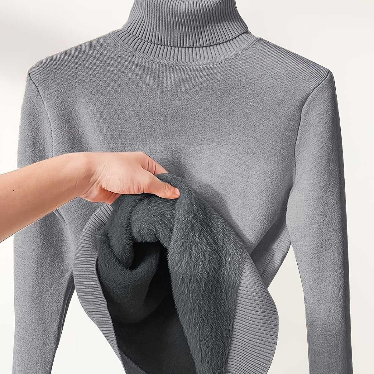 Rosalie | Women's Slim Fit Turtleneck Sweater