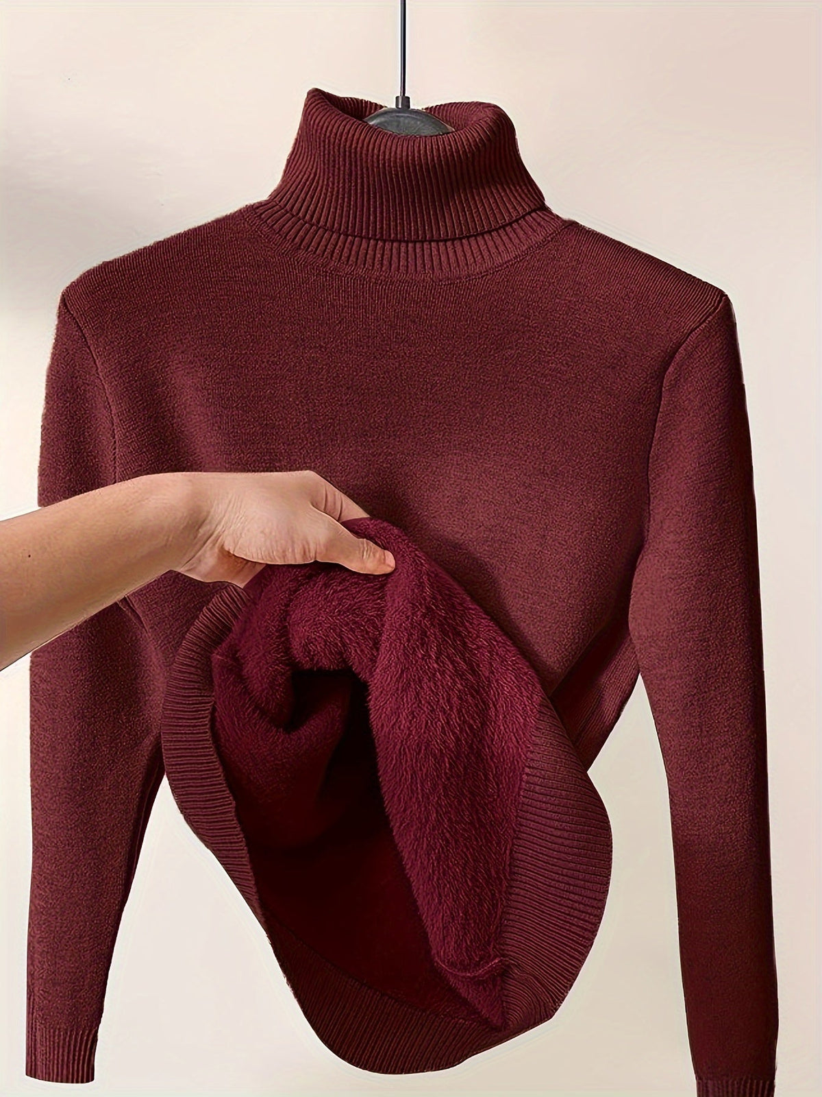 Rosalie | Women's Slim Fit Turtleneck Sweater