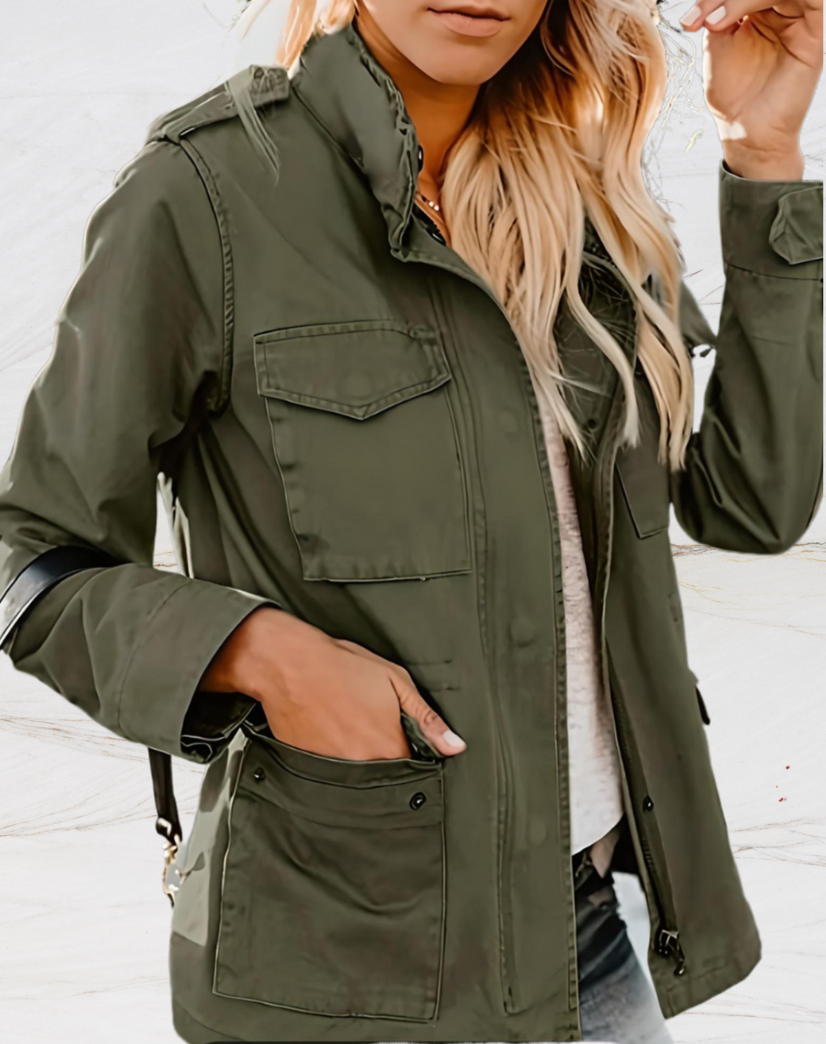 Rosalind | Women's Structured Utility Jacket