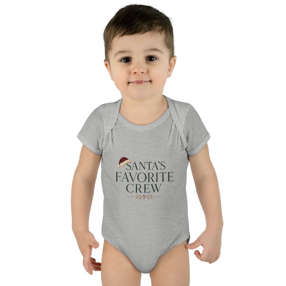 Santa's Favorite Crew Infant Bodysuit
