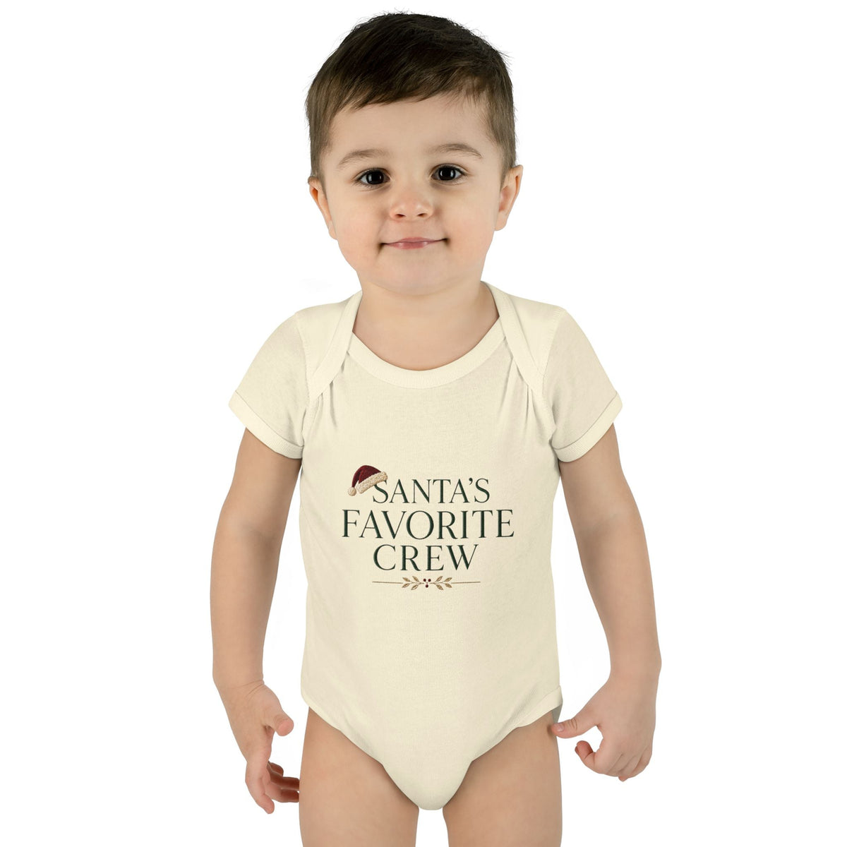 Santa's Favorite Crew Infant Bodysuit