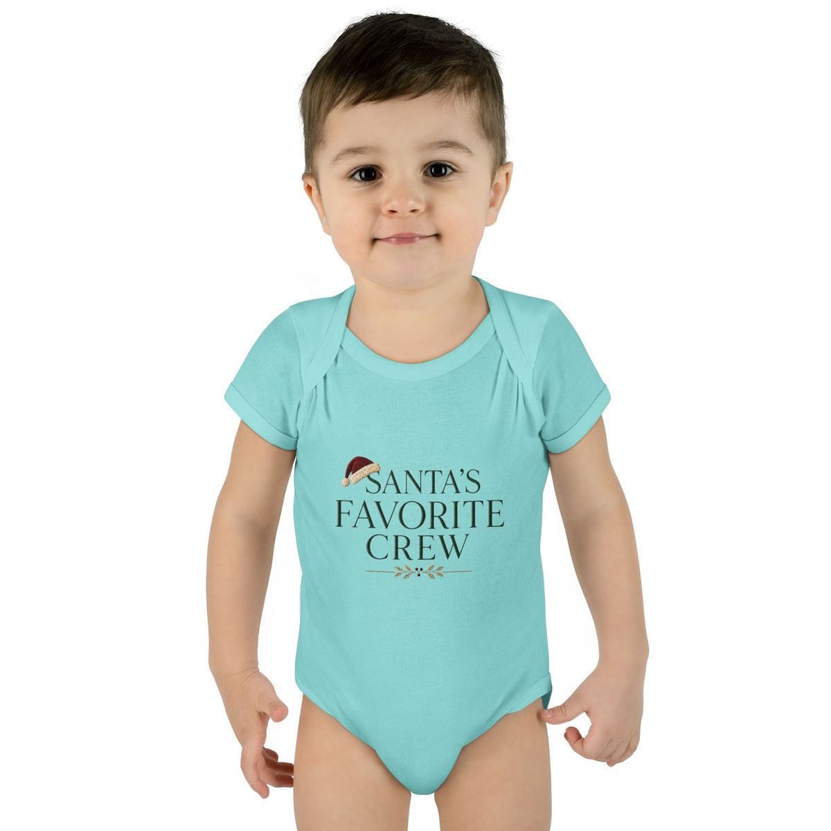 Santa's Favorite Crew Infant Bodysuit