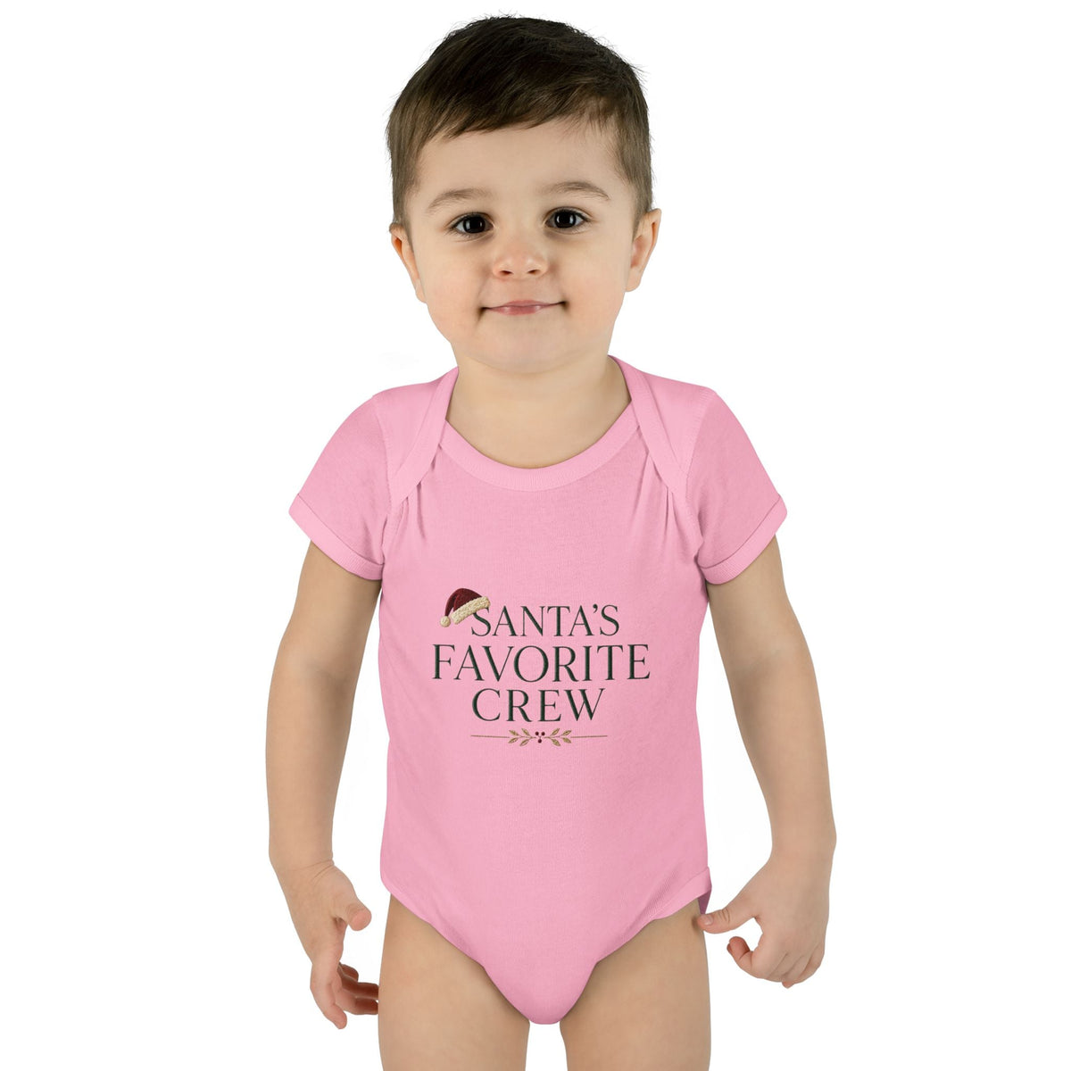 Santa's Favorite Crew Infant Bodysuit