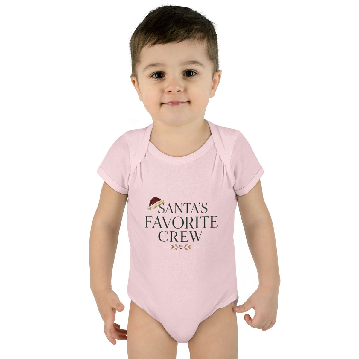 Santa's Favorite Crew Infant Bodysuit