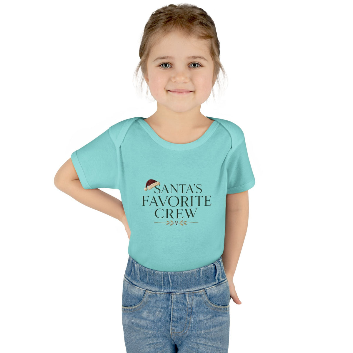 Santa's Favorite Crew Infant Bodysuit