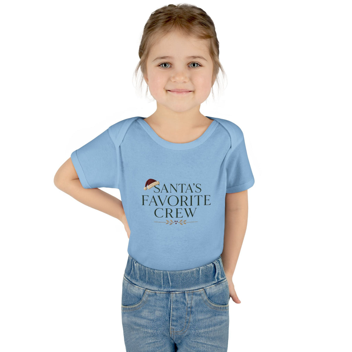 Santa's Favorite Crew Infant Bodysuit