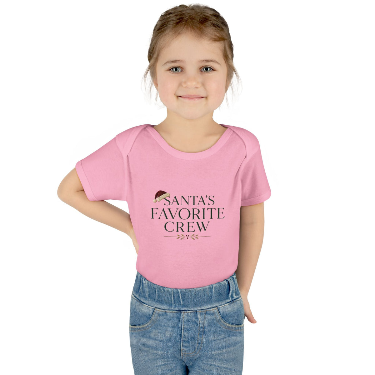 Santa's Favorite Crew Infant Bodysuit