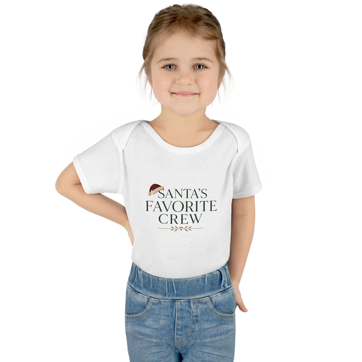 Santa's Favorite Crew Infant Bodysuit