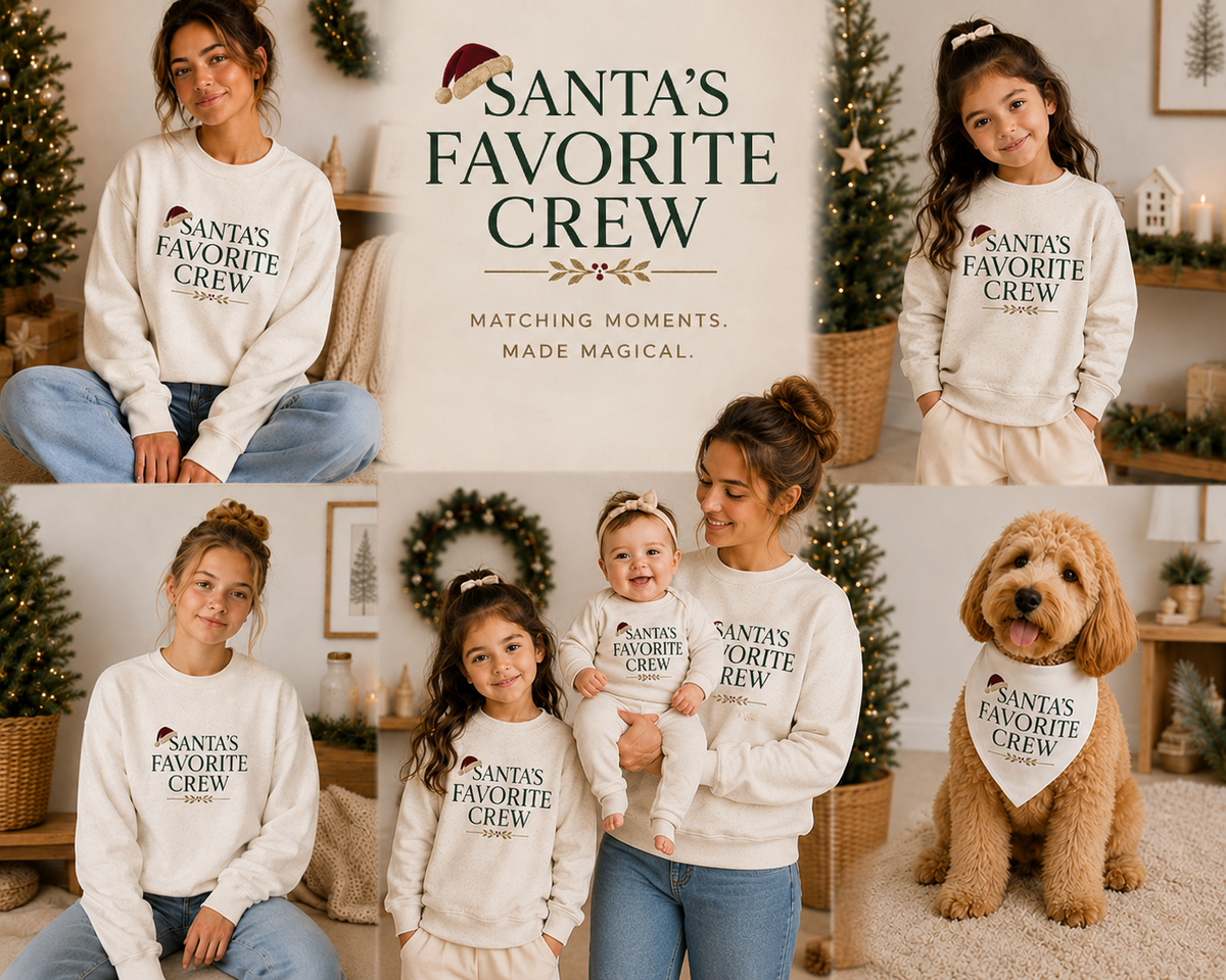 Santa's Favorite Crew Infant Bodysuit