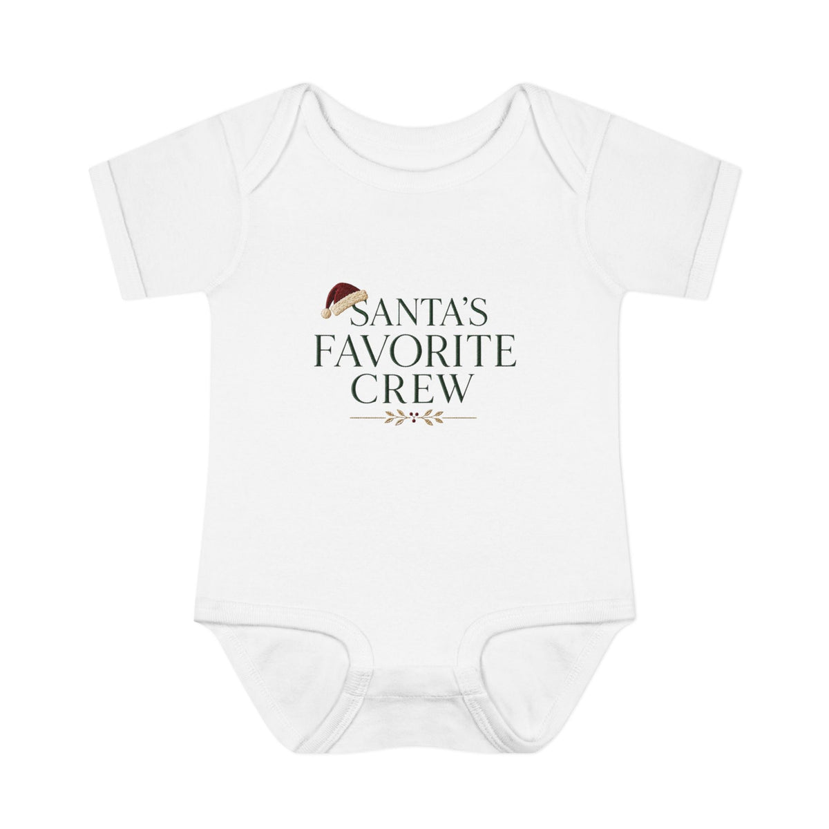 Santa's Favorite Crew Infant Bodysuit