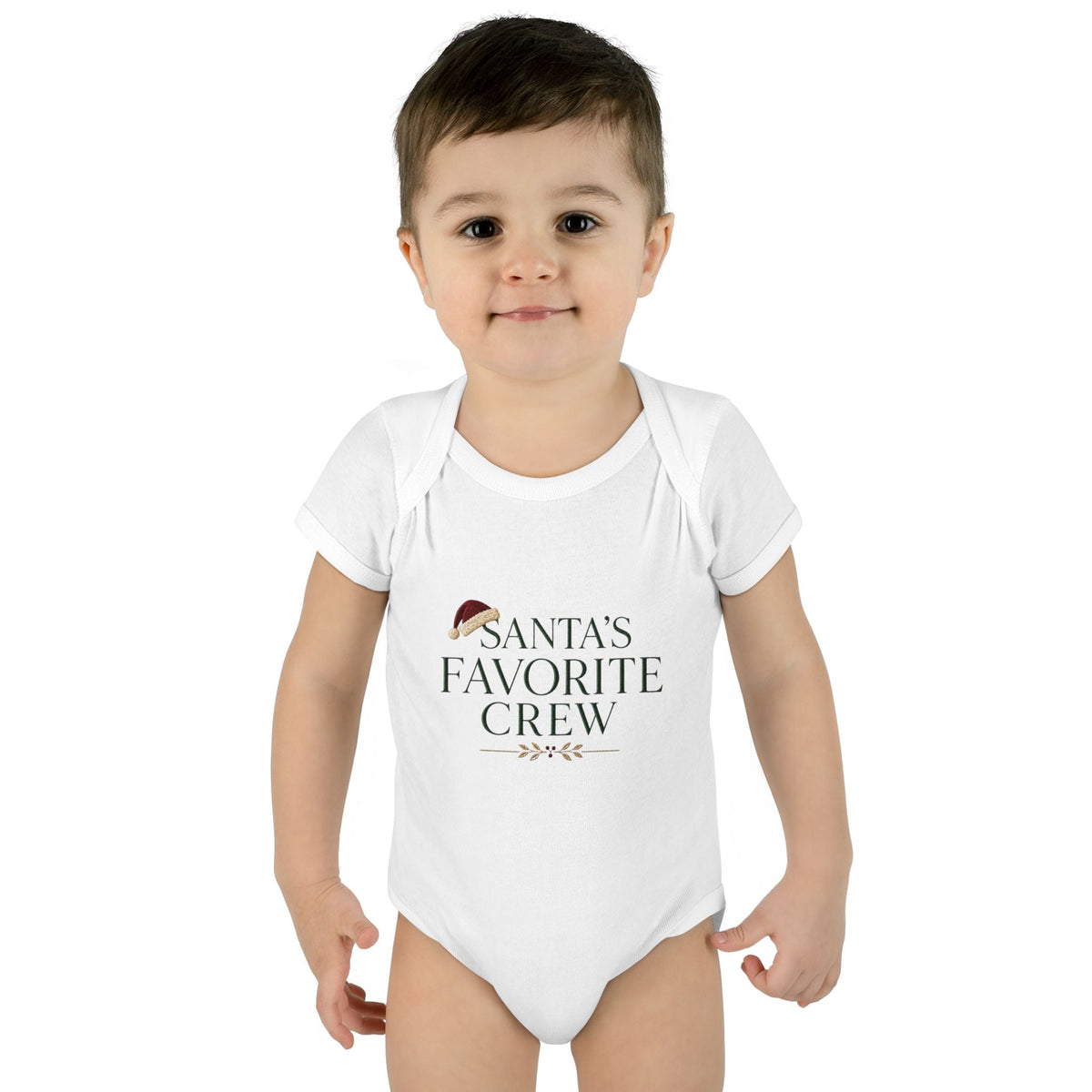 Santa's Favorite Crew Infant Bodysuit