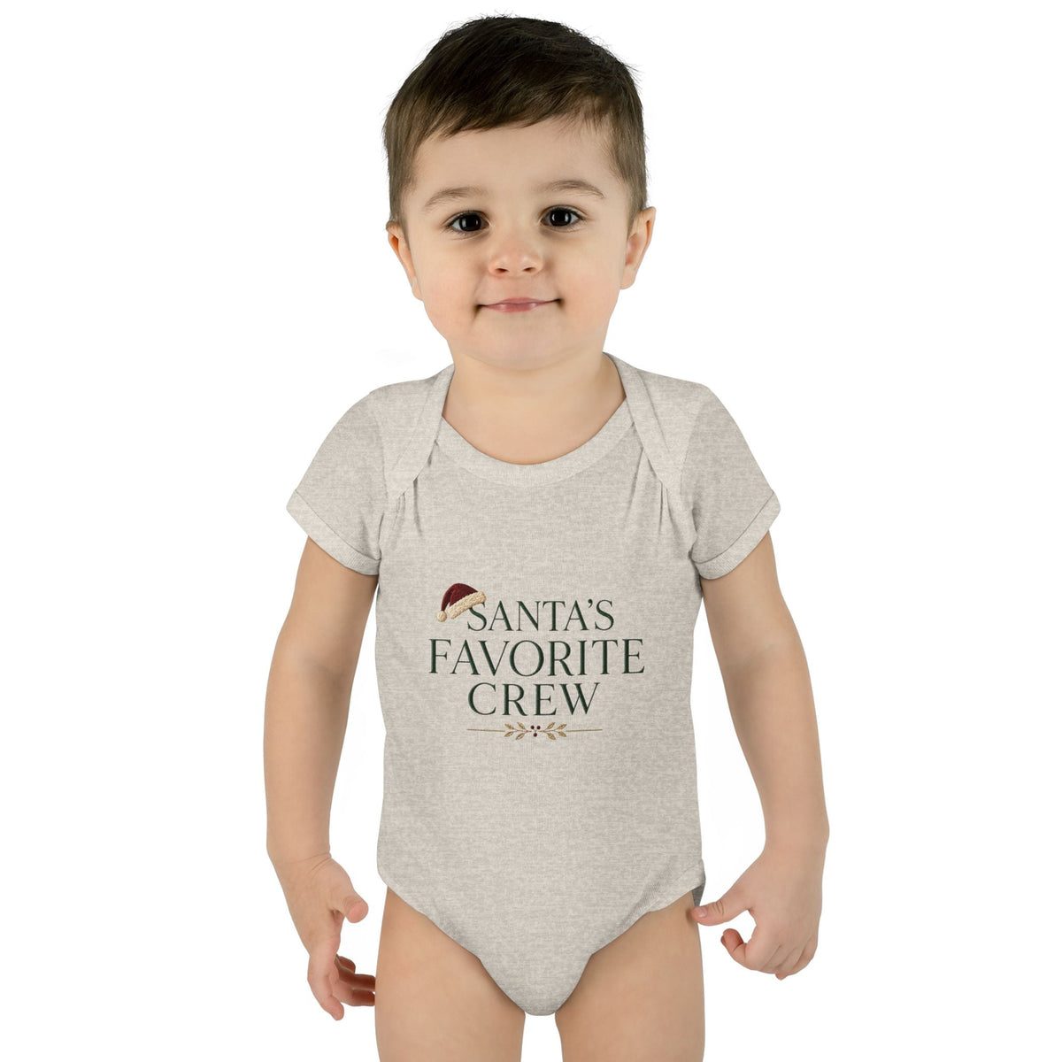 Santa's Favorite Crew Infant Bodysuit
