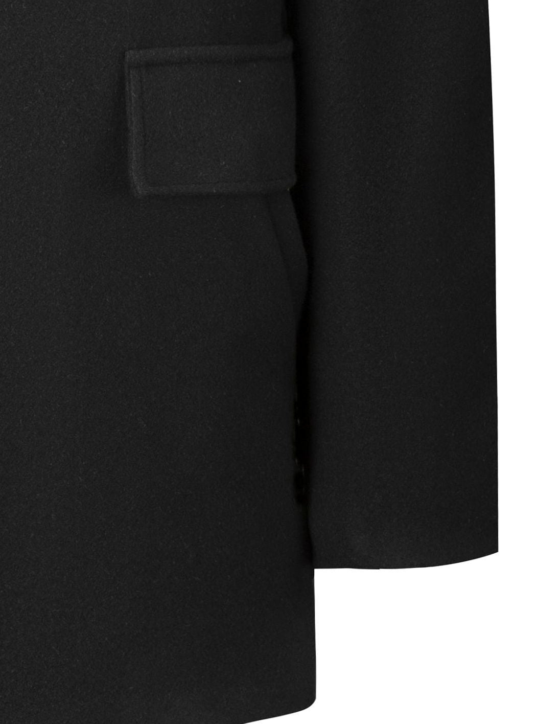 Sebastian | Men's Single-Breasted Tailored Wool Overcoat