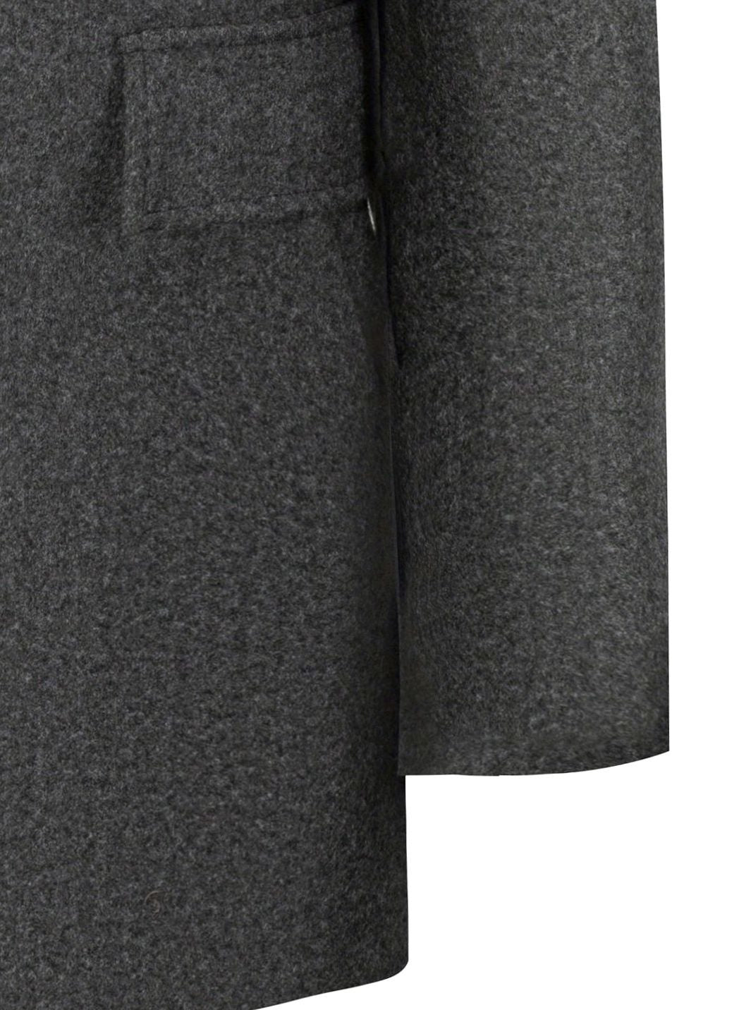 Sebastian | Men's Single-Breasted Tailored Wool Overcoat