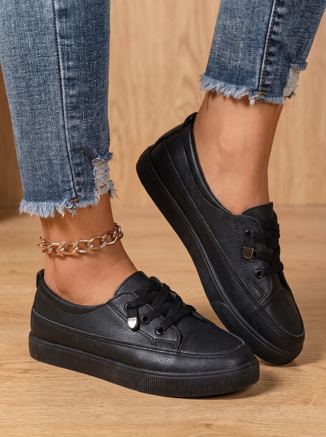 Sophia | Women's Orthopedic Cushioned Lace-Up Low-Top Sneakers