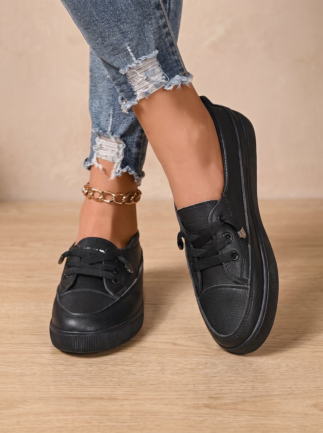 Sophia | Women's Orthopedic Cushioned Lace-Up Low-Top Sneakers