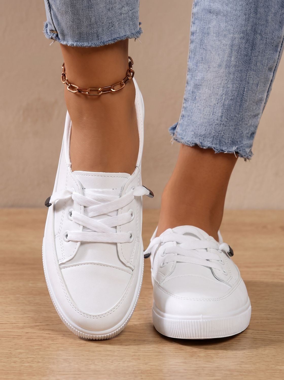 Sophia | Women's Orthopedic Cushioned Lace-Up Low-Top Sneakers