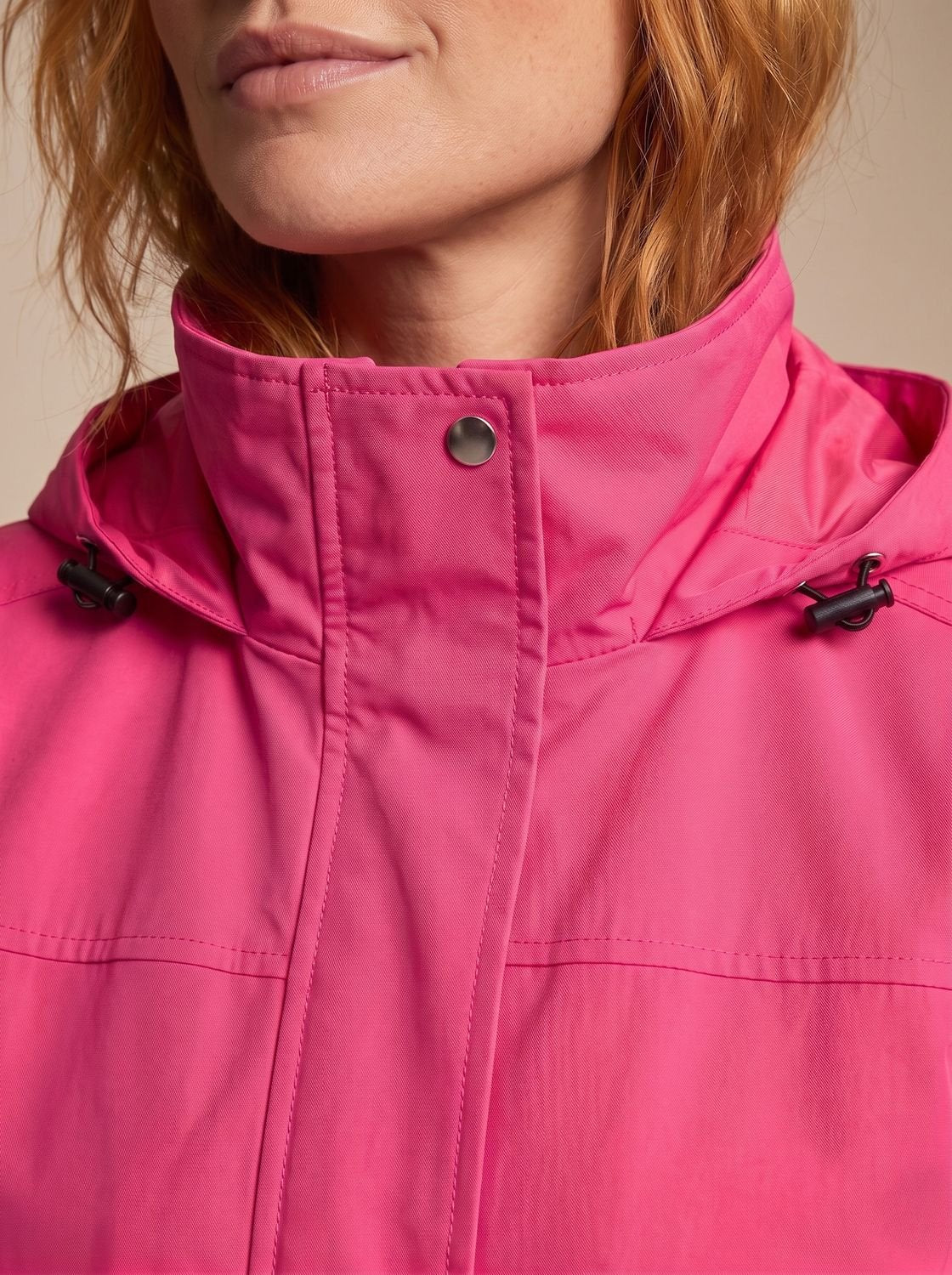 Sophia | Women's Water-Resistant Hooded Drawstring Parka Coat
