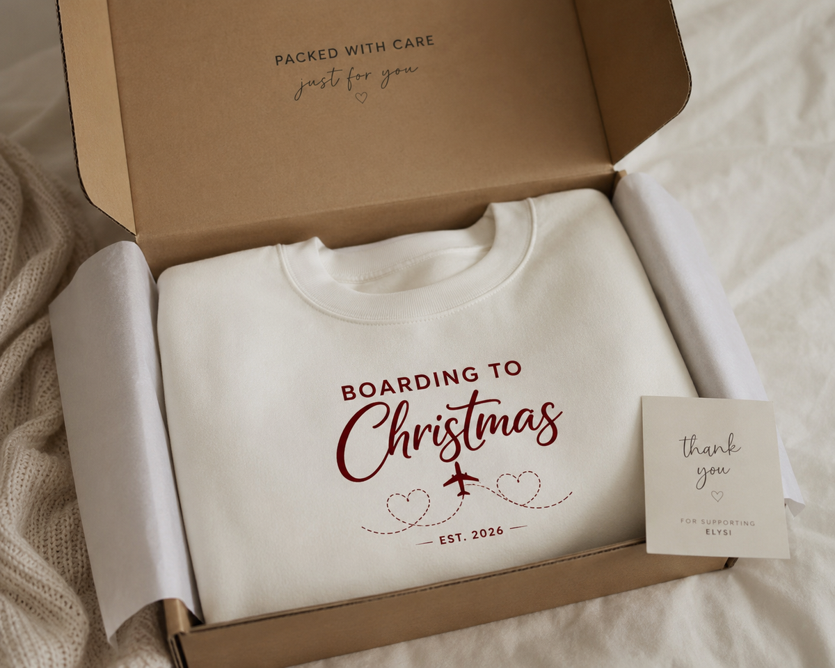 Unisex Heavy Blend™ Crewneck Sweatshirt - Boarding to Christmas